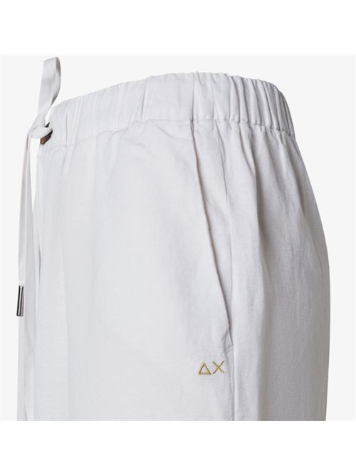 trousers wide leg linen SUN 68 | P3521601